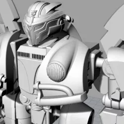 bumblebee transformers action figure // Bumblebee action figure 3D print model