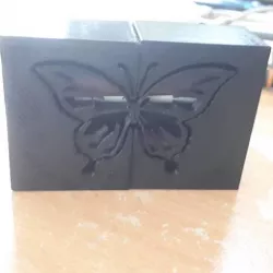 Butterfly battery protection box