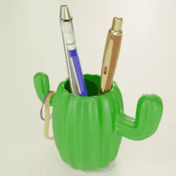 Cactus desktop organizer