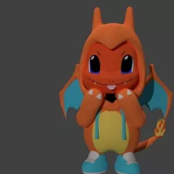 Charmander in a Costume