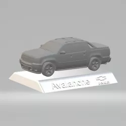 Chevrolet Avalanche 3D MODEL CAR CUSTOM 3D PRINTING STL FILE