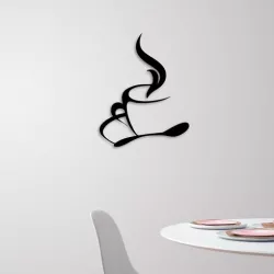 Coffee cup for wall decoration