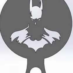 Coffee Stencil - Batman