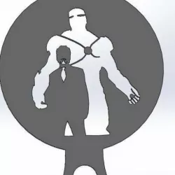 coffee stencil - Tony Stark, Ironman