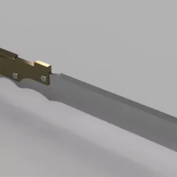 Cosplay Steampunk Sword