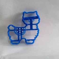 Cute Llama cookie cutter