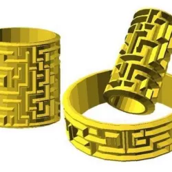Cylinder maze