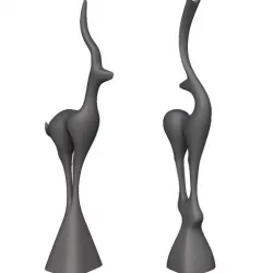 Deer Standing Deco