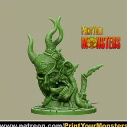 DEMON MUTANT HEAD