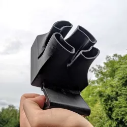 Desk Fan with Airflow Amplification