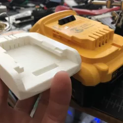 DeWalt Drill Battery Mount for Electric Skateboard (+anything else)