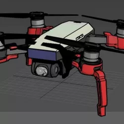 DJI Spark Foldable Spider Leg