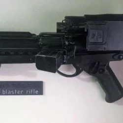 E11 Blaster Wall Display Mounts - Star Wars Stormtrooper