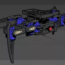 Easy plug SG90 Spider Robot