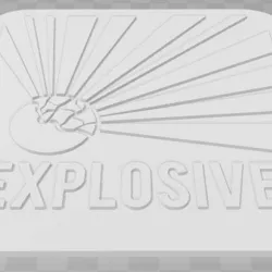 Explosive Signage