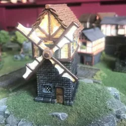Fantasy Wargames Windmill / Building 15mm