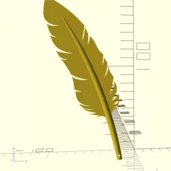 feather earring