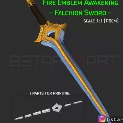 Fire Emblem Awakening Falchion Sword - Weapon for Cosplay