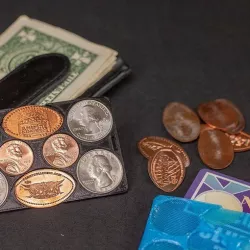 Flat Penny Change Holder