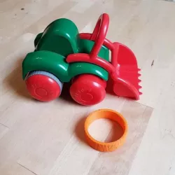 Flexi Toys tractor wheel