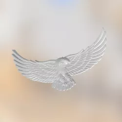Flying eagle