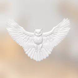 flying owl bird