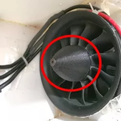 FMS 70mm EDF Fan Cap Replacement