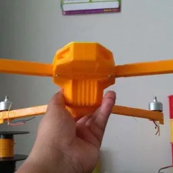 Foldable drone frame (Mavic look like)