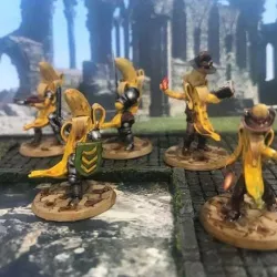 Frostgrave Banana Warband - Set 1