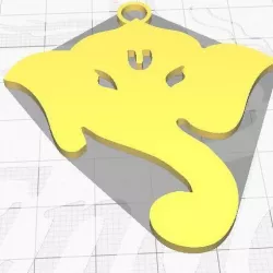 GANESHA KEYCHAIN