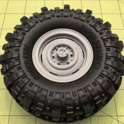 Goodson's Hobbies 1.9 Beadlock Wheel 08 - "Old'S Cool Steel"