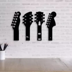 Guitar Neck Wall Decoration ( set of 5 models )