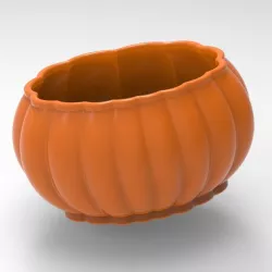 halloween pumpkin planter