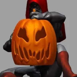 HALLOWEEN ZOMBIE WALKER PUMPKIN WALKER