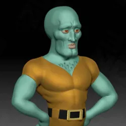 Handsome Squidward / Beau Carlo Tentacule