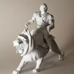 He-Man Panthor, Battlecat, Copycat v.2 New design and items