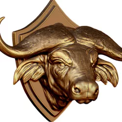 Head Buffalo model