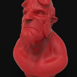 HELLBOY BUST