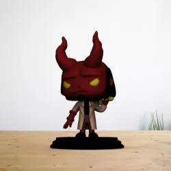 HellBoy Sword king PopFunko 3D print model