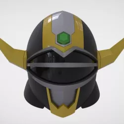 Helmet manga defend Power Rangers Lost Galaxy 3D print model