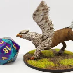 Hippogriff (Hippogryph) for 28mm Tabletop Roleplaying