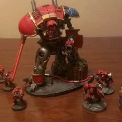 Imperial Crusader Mech - New Legs