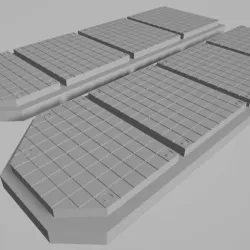 Imperial Guard Chimera APC Armour Skirt Plate Proxy