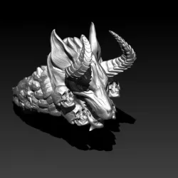 Infernal Wolf Ring