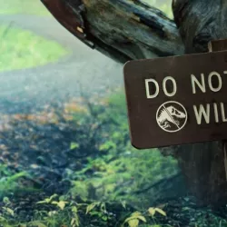 JW - DO NOT FEED WILDLIFE sign