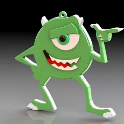 Key ring Mike Wazowski