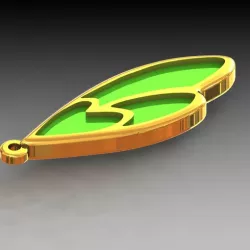 Key ring: élitro medal