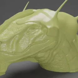 Kharnivore (Love, Death and Robots) Head Concept