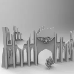 Large Imperium Warhammer Ruins 28mm