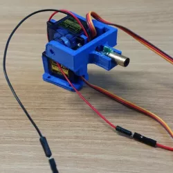 Laser gun bracket